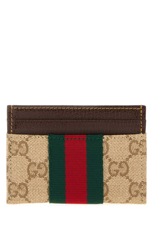 Картодержатель из канваса GG от GUCCI (876043FAF8R)