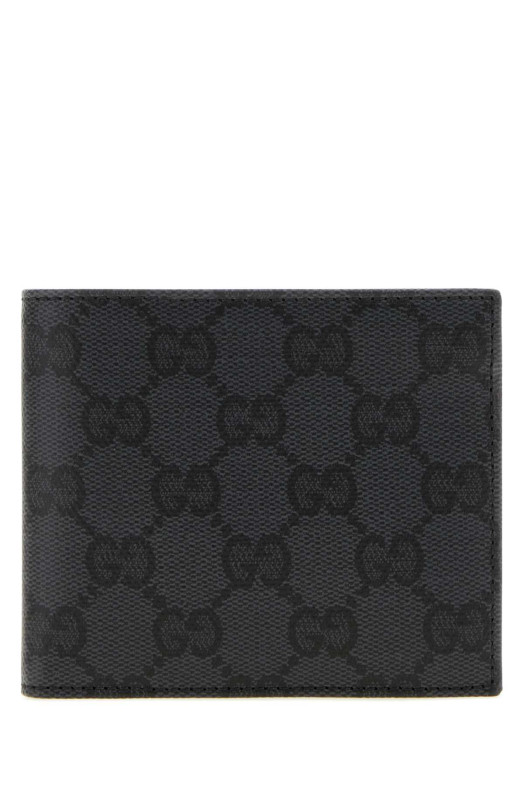 Кошелек Gucci Essence Classic из черной канвасы GG, черный GUCCI (876390FAF8A)