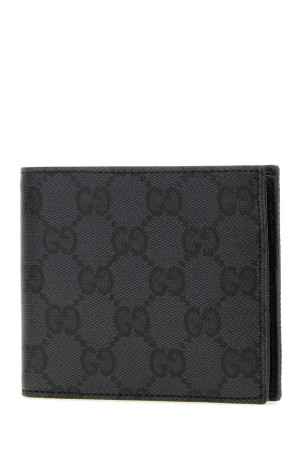 Black GG canvas Gucci Essence Classic wallet Black GUCCI (876390FAF8A)