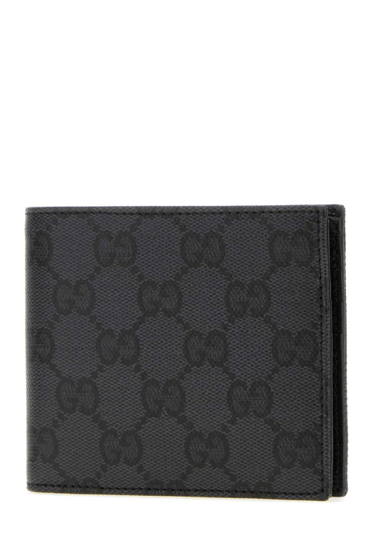 Кошелек Gucci Essence Classic из черной канвасы GG, черный GUCCI (876390FAF8A)