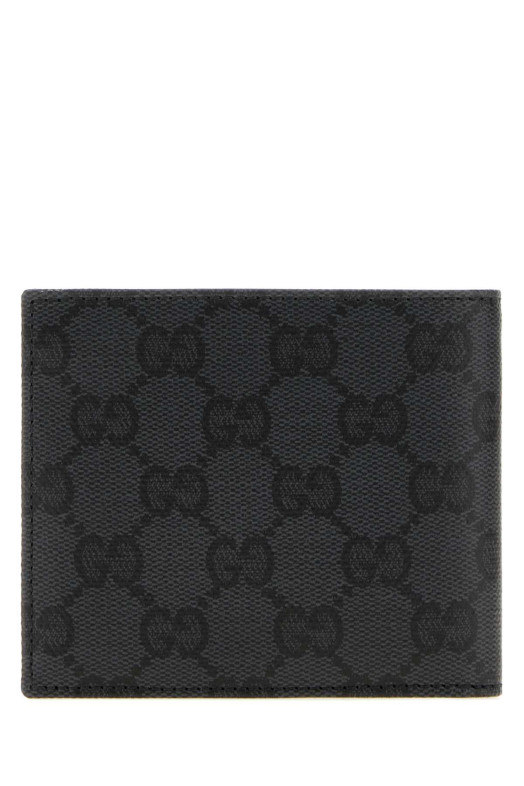 Кошелек Gucci Essence Classic из черной канвасы GG, черный GUCCI (876390FAF8A)