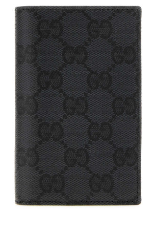 Black GG canvas Gucci Essence Classic card holder Black GUCCI (876421FAF8A)
