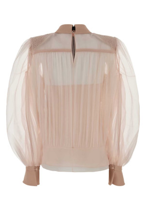 Light pink organza blouse VALENTINO GARAVANI (8B0AEBN51C8)