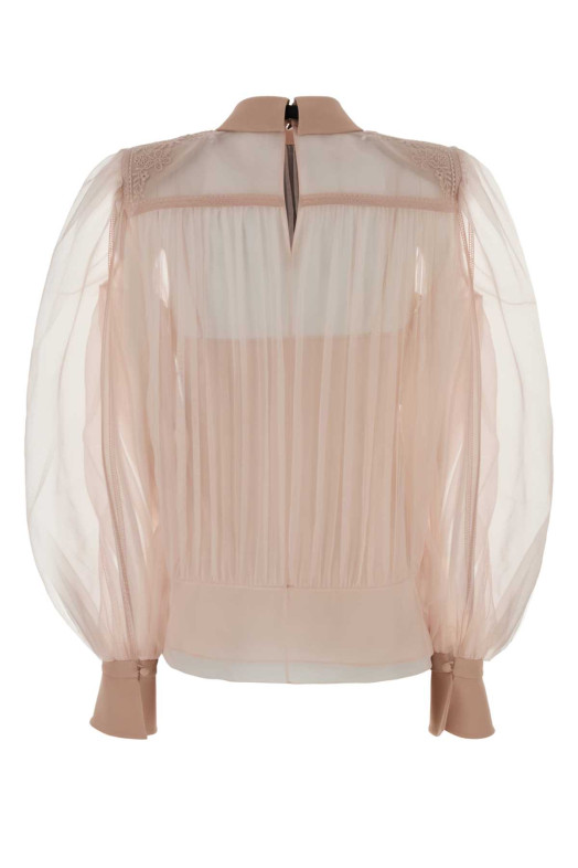 Light pink organza blouse VALENTINO GARAVANI (8B0AEBN51C8)