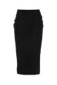 Black suede skirt Black VALENTINO GARAVANI (8B0NI08AA6Q)