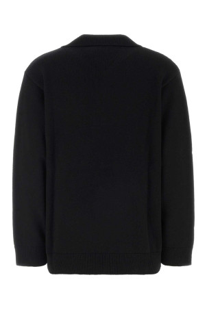 Black cashmere polo shirt Black VALENTINO GARAVANI (9B3KC75GAEW)