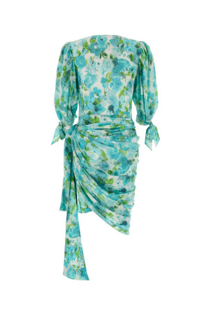 Printed silk dress CHLOE (CH26URO52388)