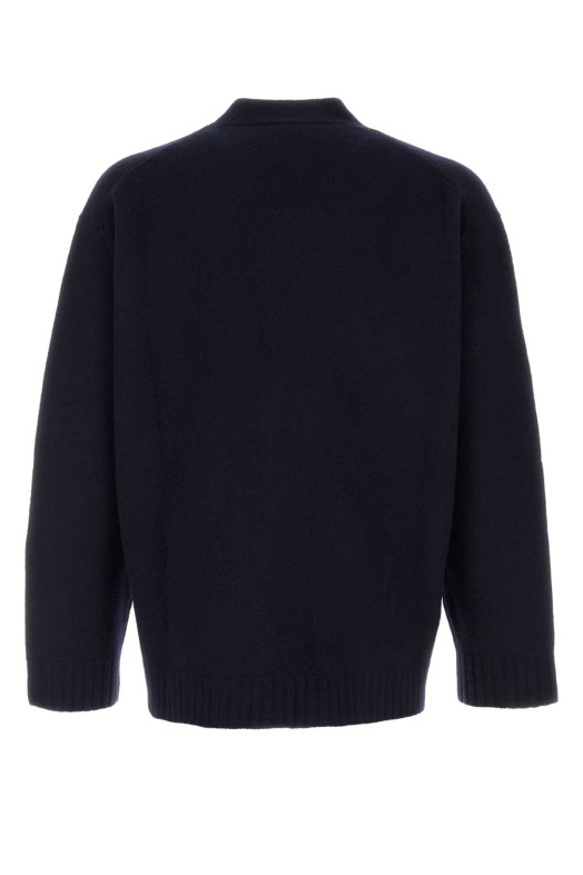 Dark blue wool cardigan JIL SANDER (J22HP0005J14506)