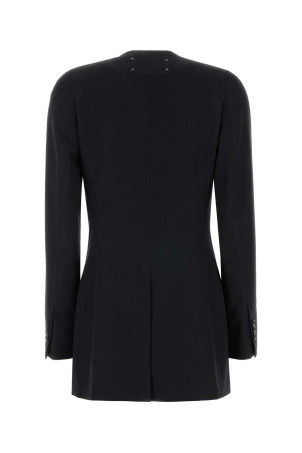 Slate wool blazer MAISON MARGIELA (S29BN0418M35910)