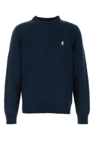 Navy blue cotton sweater Blue PRADA (UMF307SOOO194O)