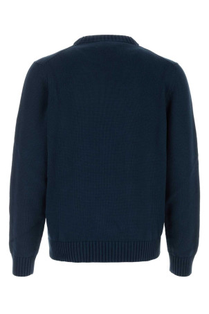 Navy blue cotton sweater Blue PRADA (UMF307SOOO194O)
