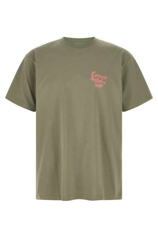'Waves' T-shirt Green