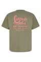 'Waves' T-shirt Green