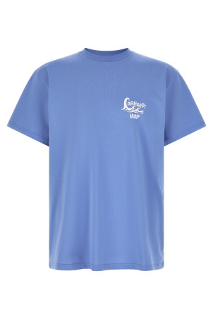 'Waves' T-shirt Blue