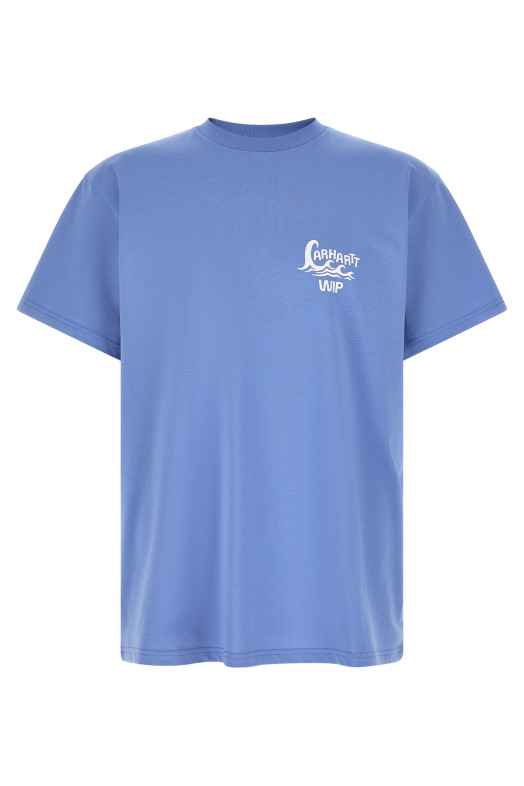 'Waves' T-shirt Blue