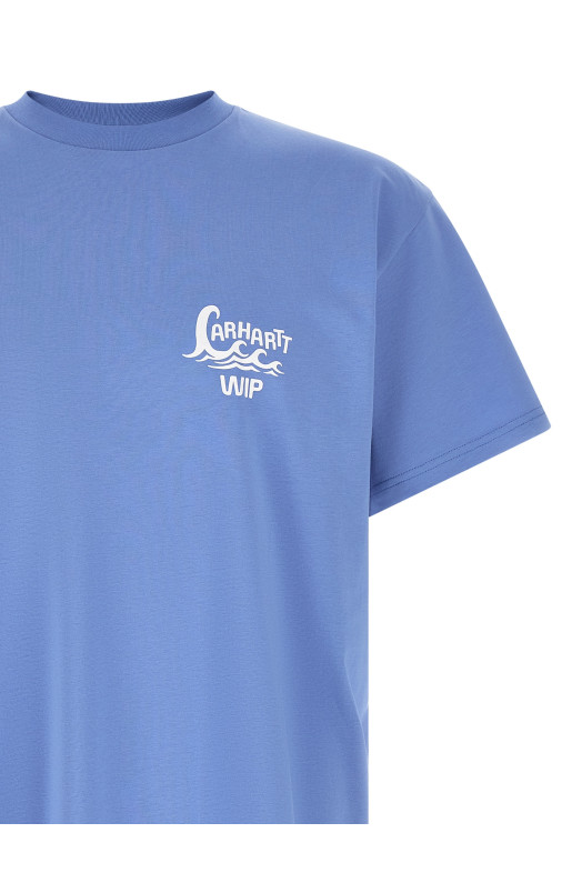 'Waves' T-shirt Blue