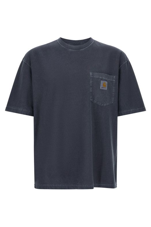 'Pocket' T-shirt Blue