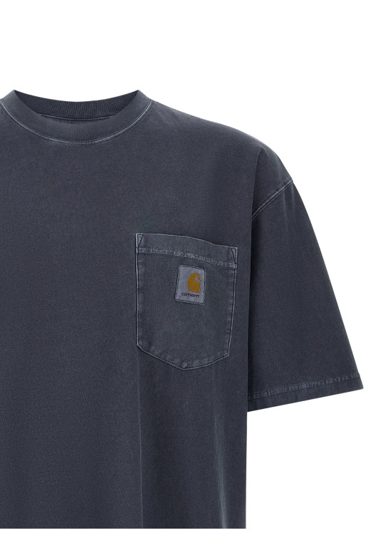 'Pocket' T-shirt Blue