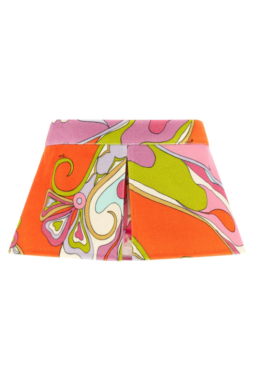 'Orchidee' terry shorts Multicolor