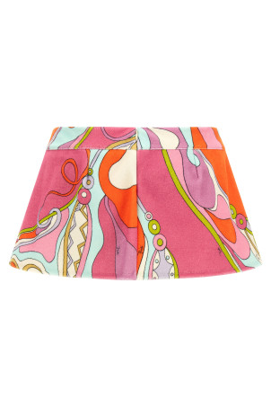 'Orchidee' terry shorts Multicolor