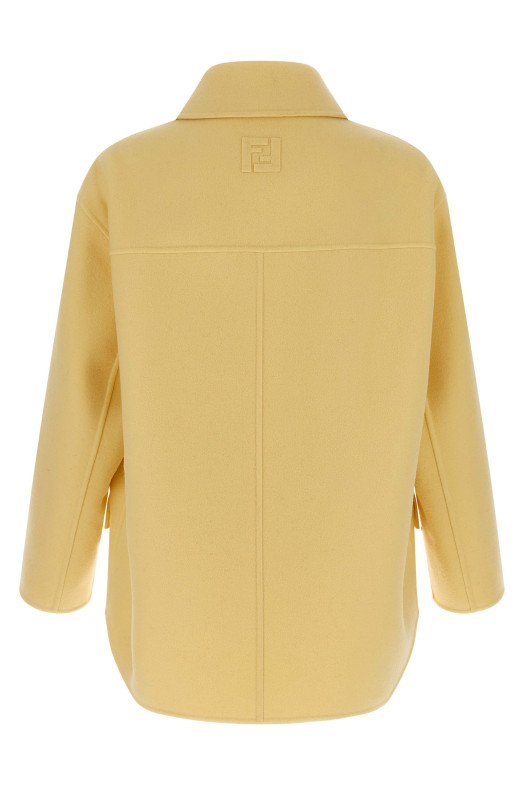 Caban coat Yellow