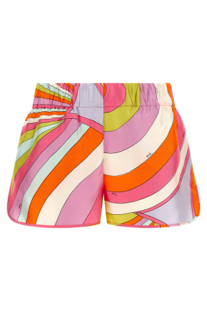'Marmo' print shorts Multicolor
