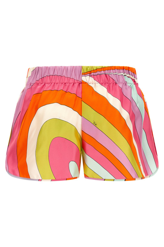 'Marmo' print shorts Multicolor