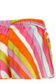 'Marmo' print shorts Multicolor
