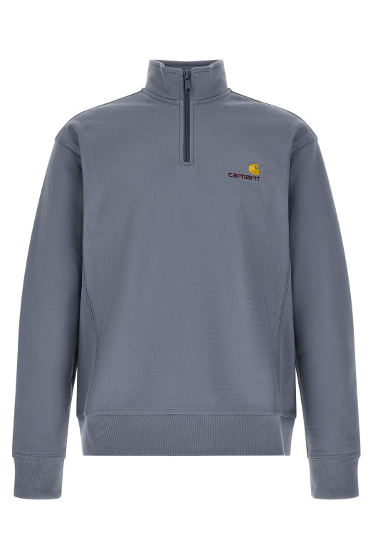 'American  Script' sweatshirt  Blue