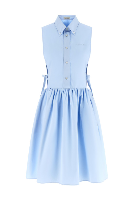 Плотное платье СИНЕЕ MIU MIU MF6389SOOO10RGF0013