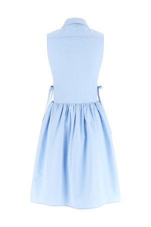 Poplin dress BLUE