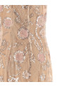 'Pink Flower Sequin Embellished Midi' dress Pink