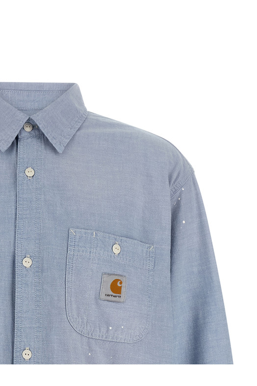 'Painter' shirt Blue