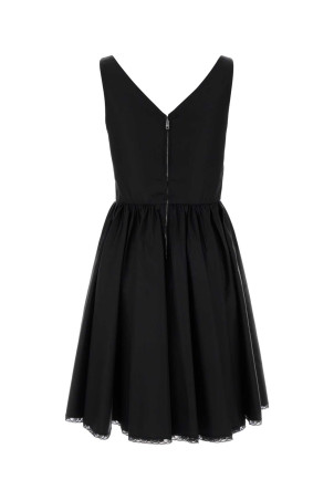 Black Re-Nylon mini dress Black PRADA (230755SOOO1WQ8)