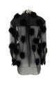 Black organza shirt Multicolor KHAITE (2478343W343)