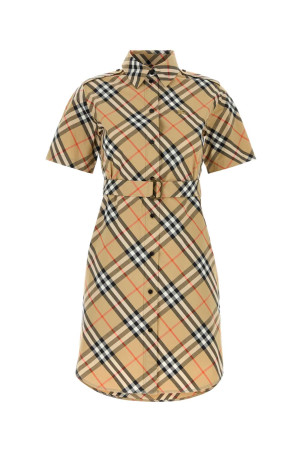 Embroidered poplin shirt dress BURBERRY (8111701)