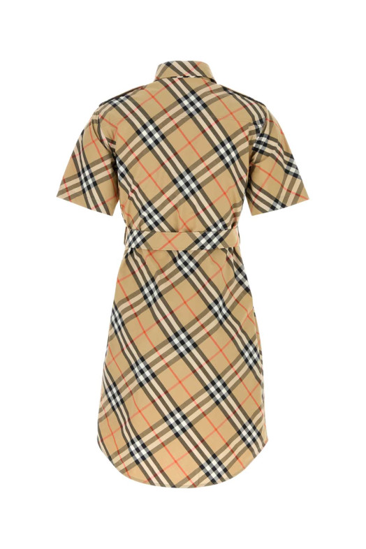 Embroidered poplin shirt dress BURBERRY (8111701)