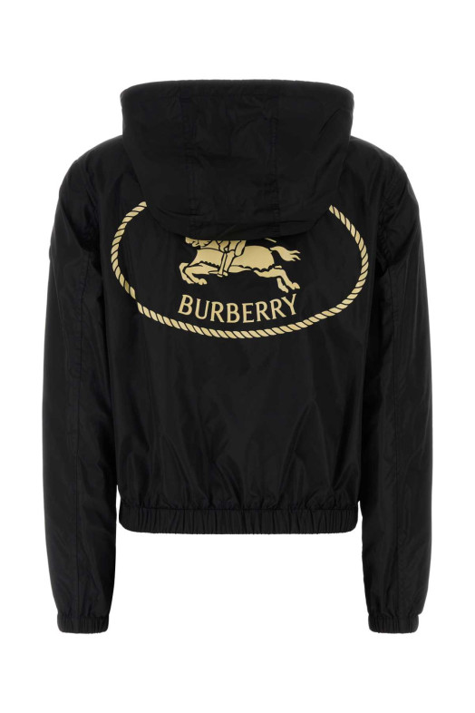 Black nylon jacket Black BURBERRY (8113647)