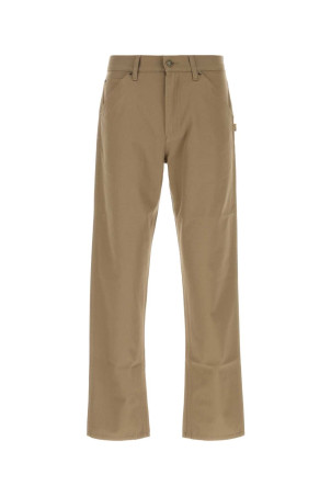 Khaki cotton pant BURBERRY (8127264)