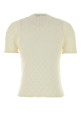 Ivory GG cotton blend t-shirt GUCCI (875544XKFMQ)