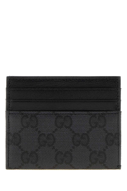 Картодержатель Gucci Essence Classic из черной канвасы GG, черный GUCCI (876384FAF8A)