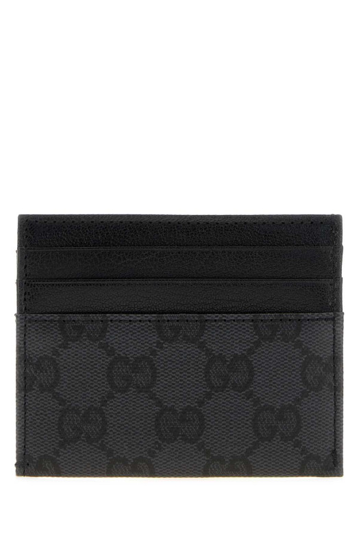 Картодержатель Gucci Essence Classic из черной канвасы GG, черный GUCCI (876384FAF8A)