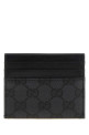 Картодержатель Gucci Essence Classic из черной канвасы GG, черный GUCCI (876384FAF8A)