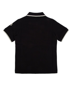 SS POLO Black MONCLER JR (8B0000389ALK)