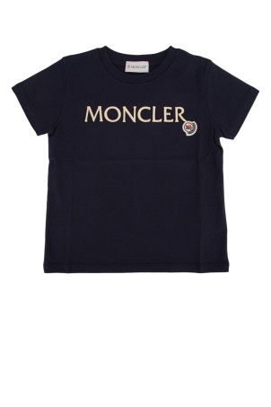 SS T-SHIRT Blue MONCLER JR (8C0000683907)