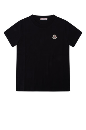 SS T-SHIRT Black MONCLER JR (8C0003383907)