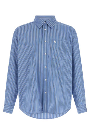 'Keene Stripe' shirt Blue