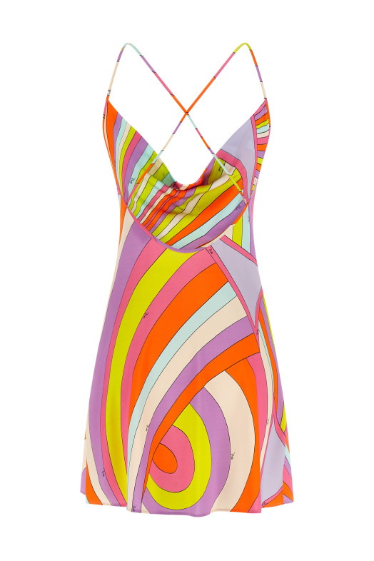 'Marmo' print dress Multicolor