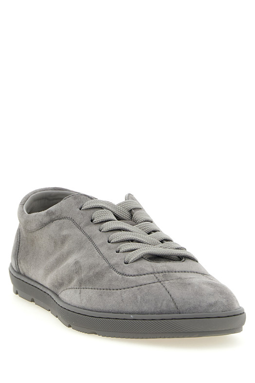 Suede 'Light' sneakers Gray