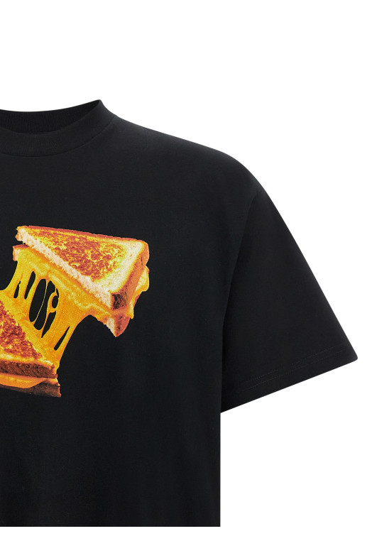 'Cheese Toast' T-shirt  Black